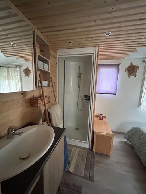 Mobilhome 45M2 罗克布伦河畔阿尔让 外观 照片